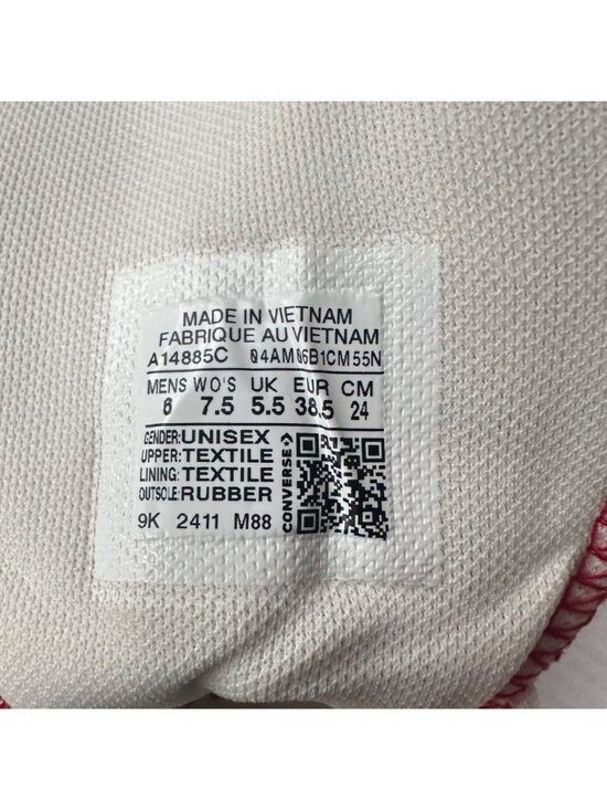 CONVERSE Run Star Hike Hi Platform Rose Cross Stitch 6 Men Shoes Sneaker A14885C main image 7
